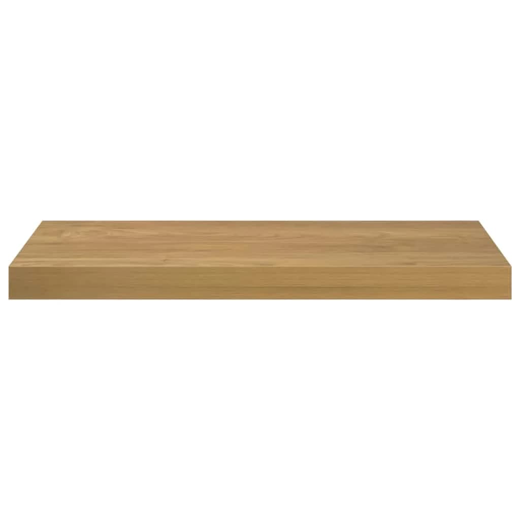 Stenska polica Montaža za steno 2 kos Rjava 60 x 23,5 x 3,8 cm - slika 7