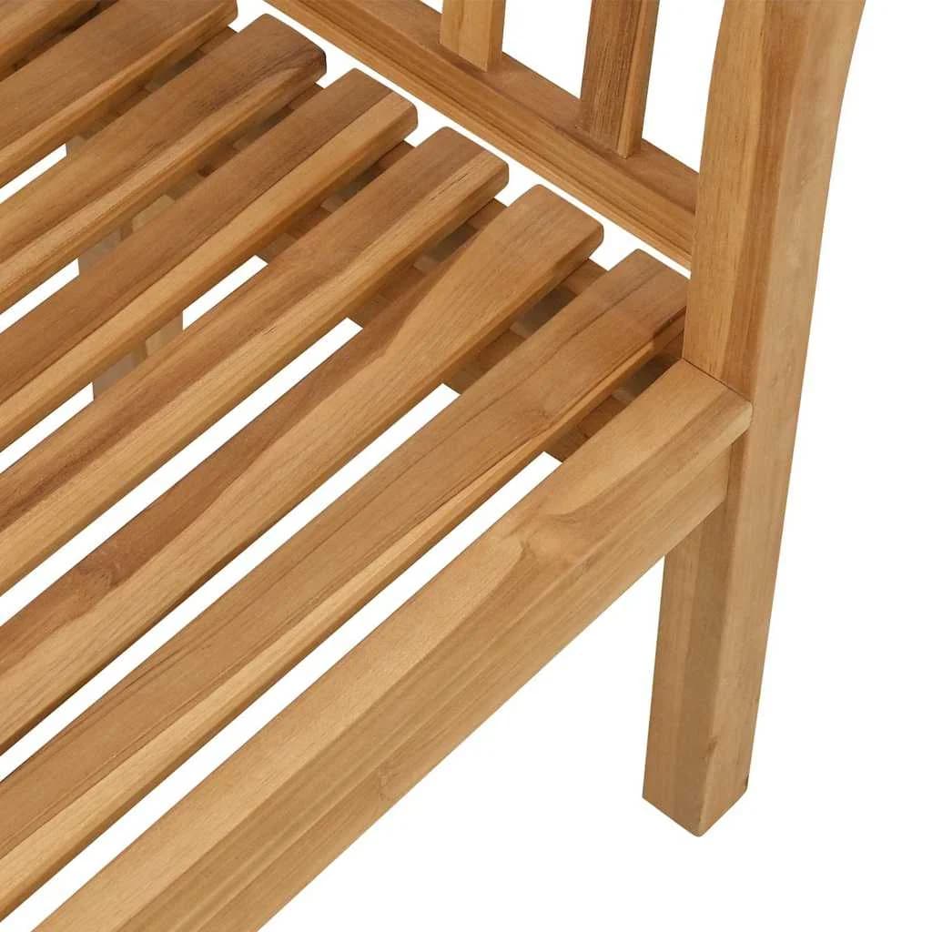 klop Rjava 120 x 53,5 x 85 cm Trden tikov les - slika 9