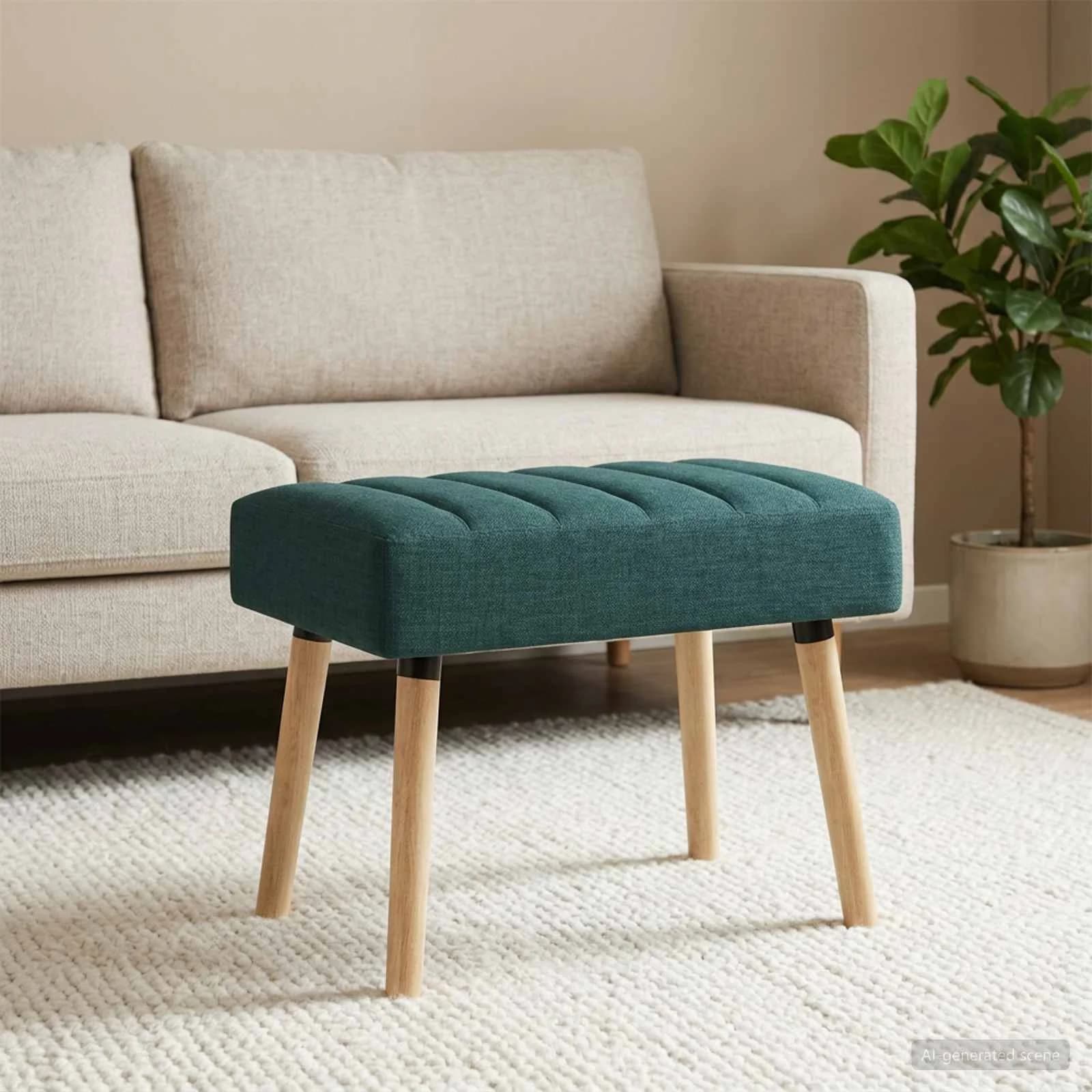 Bench z kanalnim oblazinjenjem Temno zelena 60 x 40 x 45 cm - slika 5