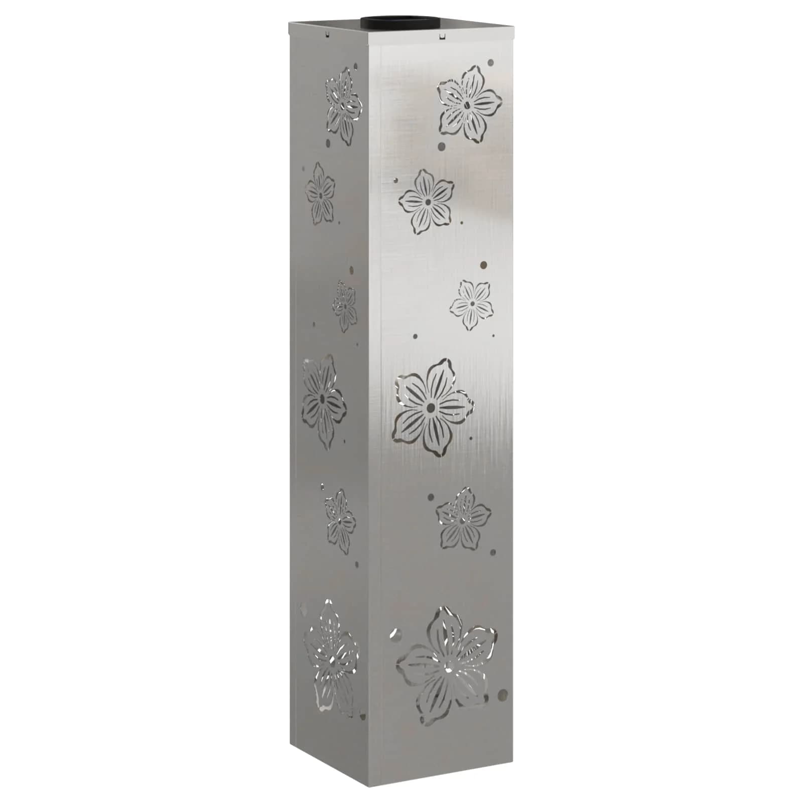 Solarno LED svetilo za pot 2 kos Toplo bela 18 x 18 x 80 cm - slika 4