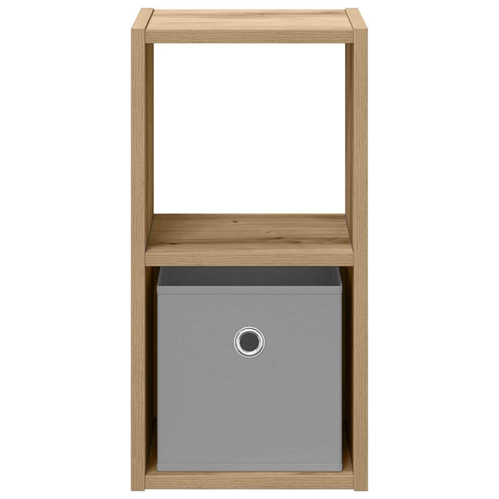 Nočna omarica Umetni hrast 25,5 x 22 x 49,5 cm Inženirski les - slika 6