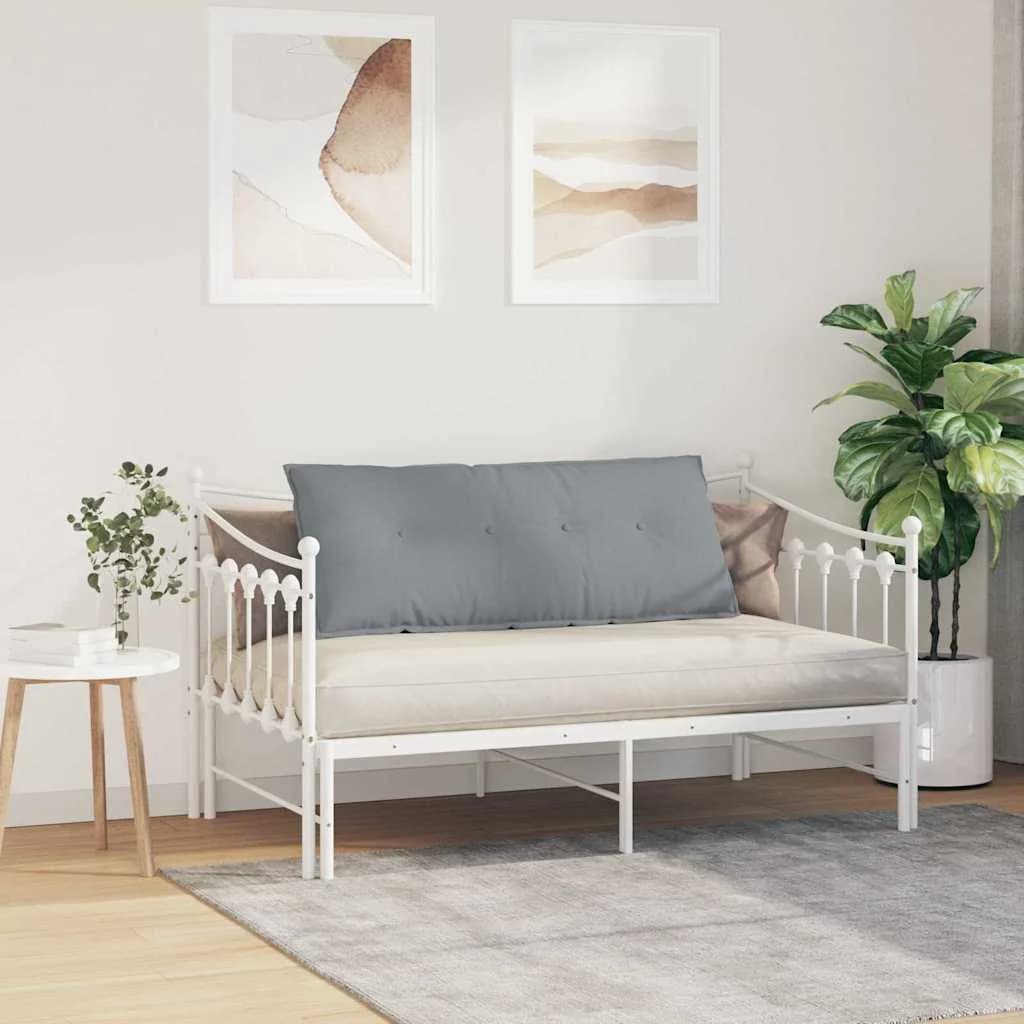 Poglavni vzglavnik Svetlo siva 120 x 19 x 50 cm blago - slika 4