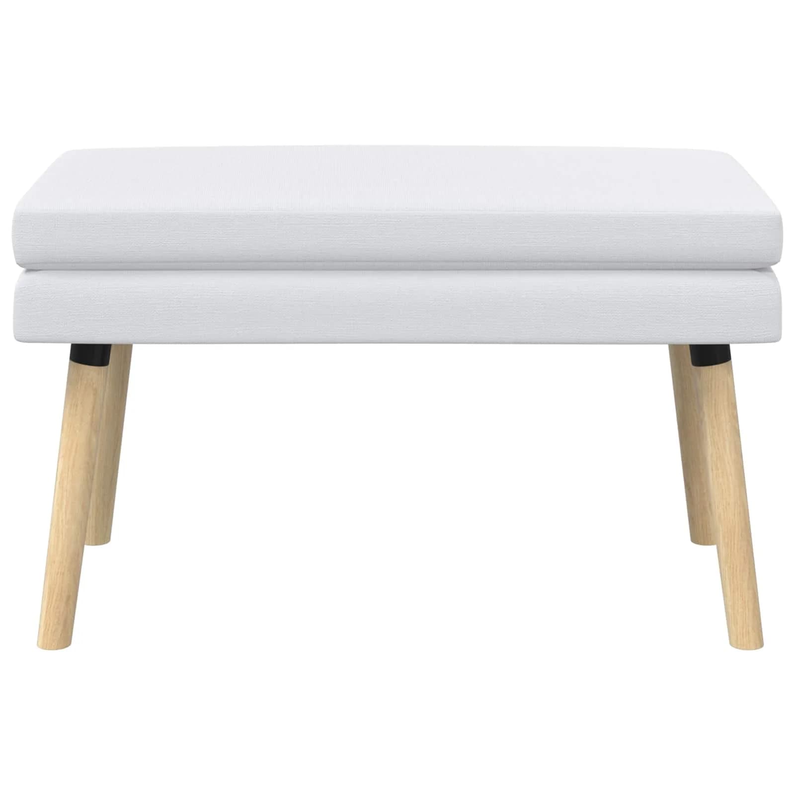 Dvojna klop Bela 80 x 40 x 47 cm Blago - slika 5