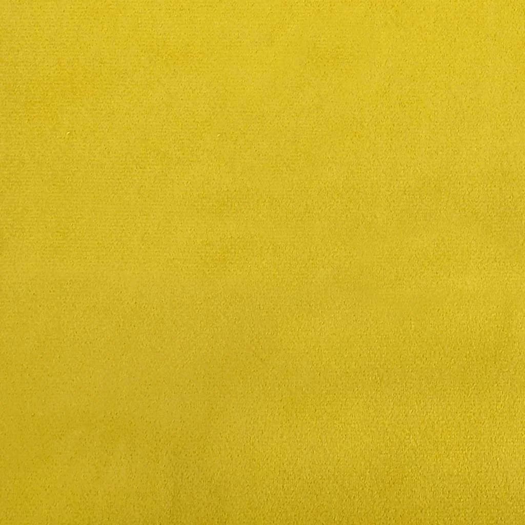 Poglavni vzglavnik Rumena 160 x 50 cm Žametna tkanina - slika 9