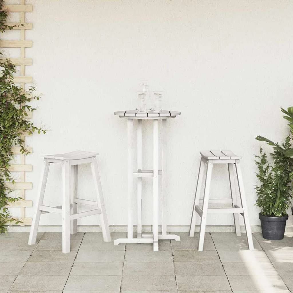 Barski stol 2 kos Bela 52 x 43 x 73,5 cm HDPE - slika 3