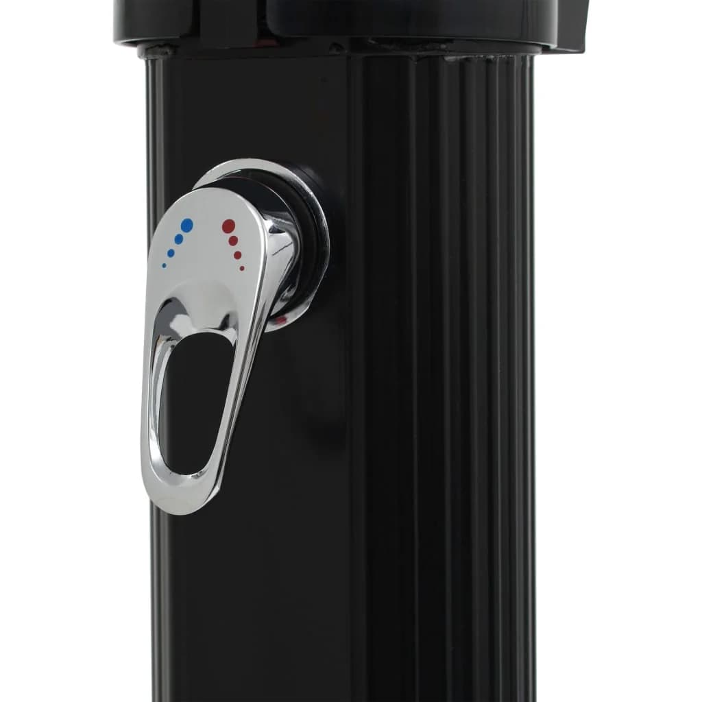 Zložljiv solarni tuš črn 214 cm 23 L - slika 5
