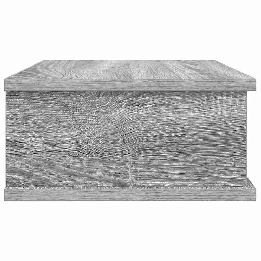 Nočna omarica Siva Sonoma 40 x 31 x 15 cm Inženirski les - slika 6