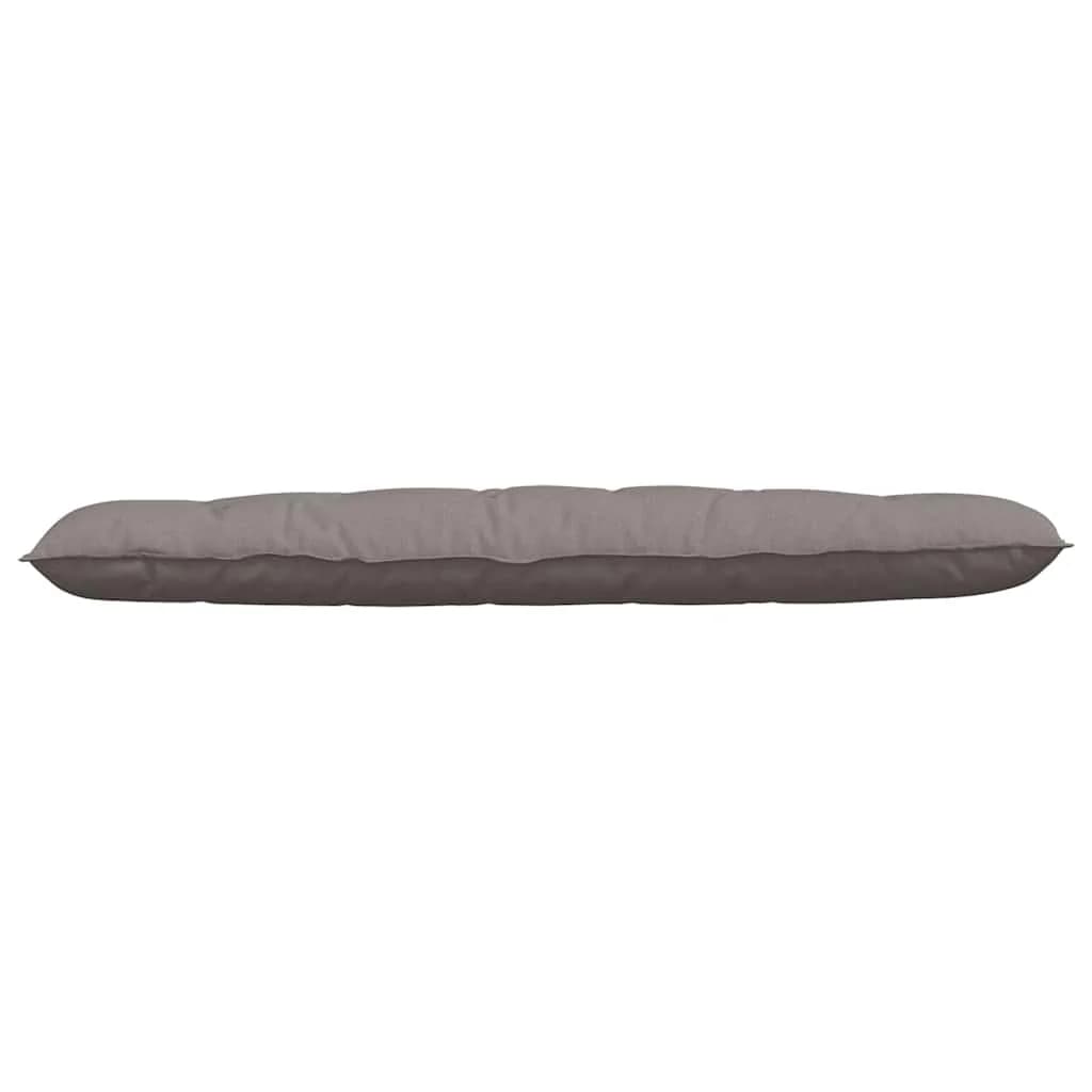 Poglavni vzglavnik Taupe 180 x 19 x 50 cm blago - slika 5