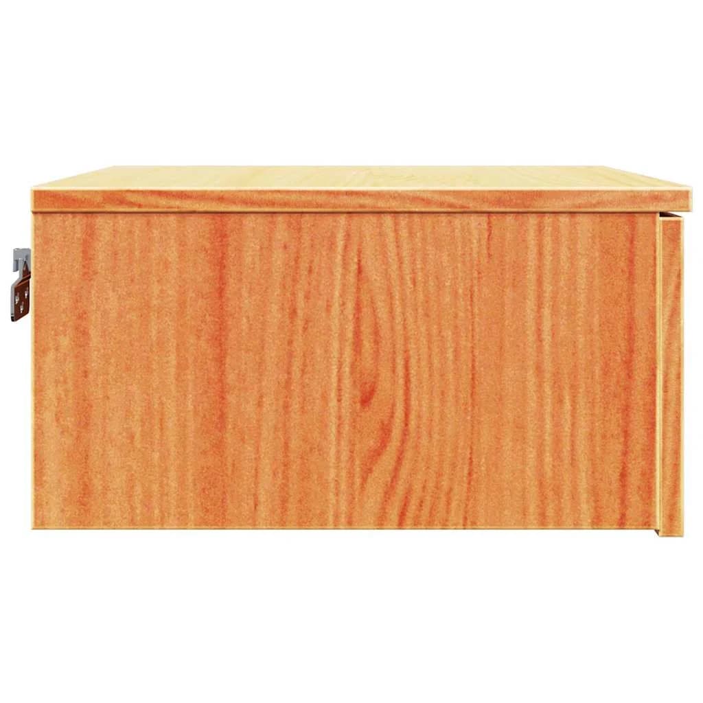 Nočna omarica 2 kos Voskast rjav 37 x 35 x 18,5 cm - slika 8
