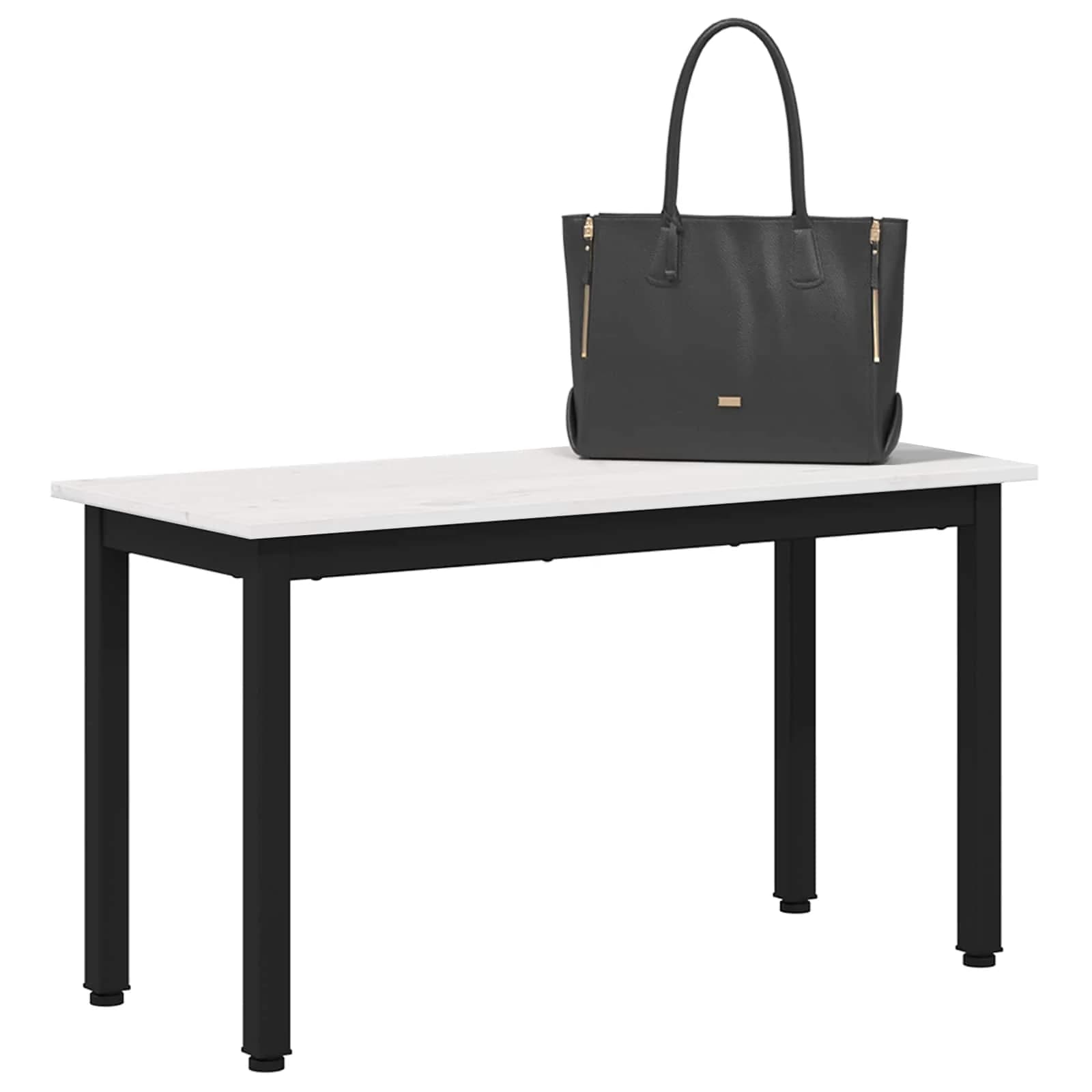 klop Bela 80 x 35 x 45 cm Masivno borovo les - slika 3