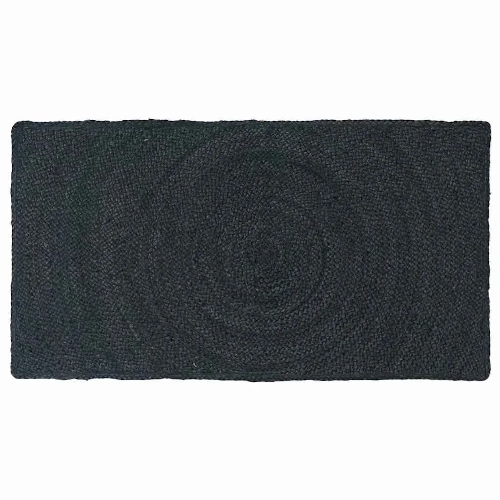 Preproge za površine Temno siva 60 x 110 cm Juta