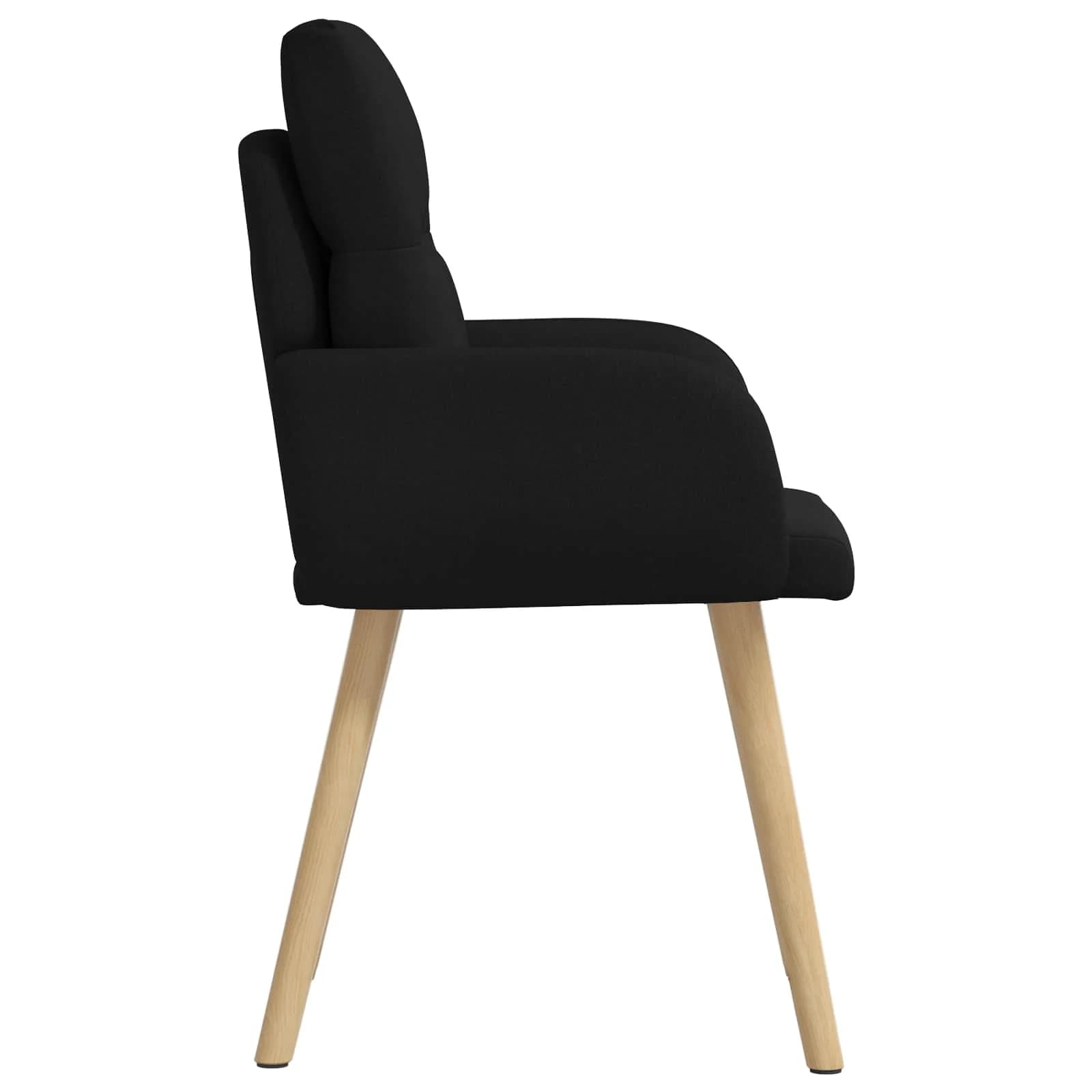 Jedilni stoli 2 kos Blago Črna 60 x 56 x 96 cm - slika 4