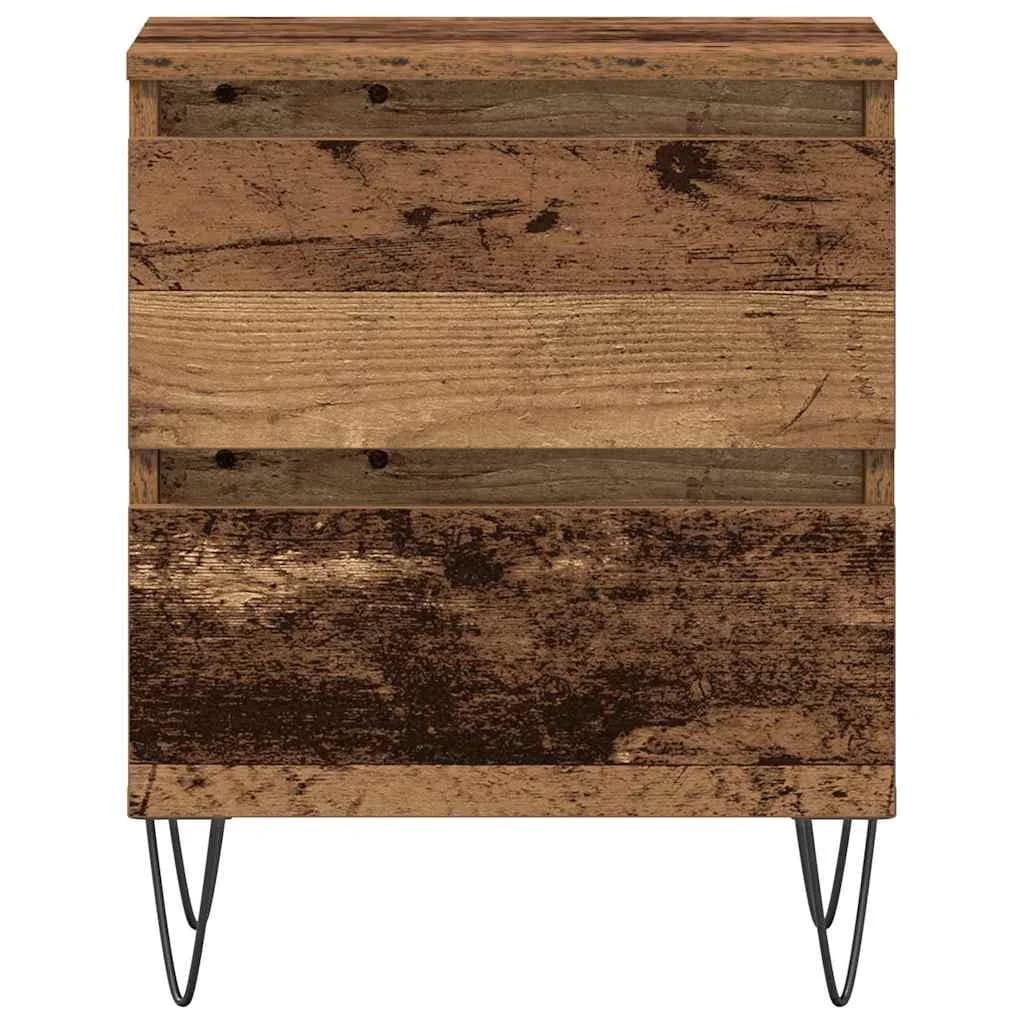 Nočna omarica 2 kos Star les 40 x 35 x 50 cm Inženirski les - slika 6