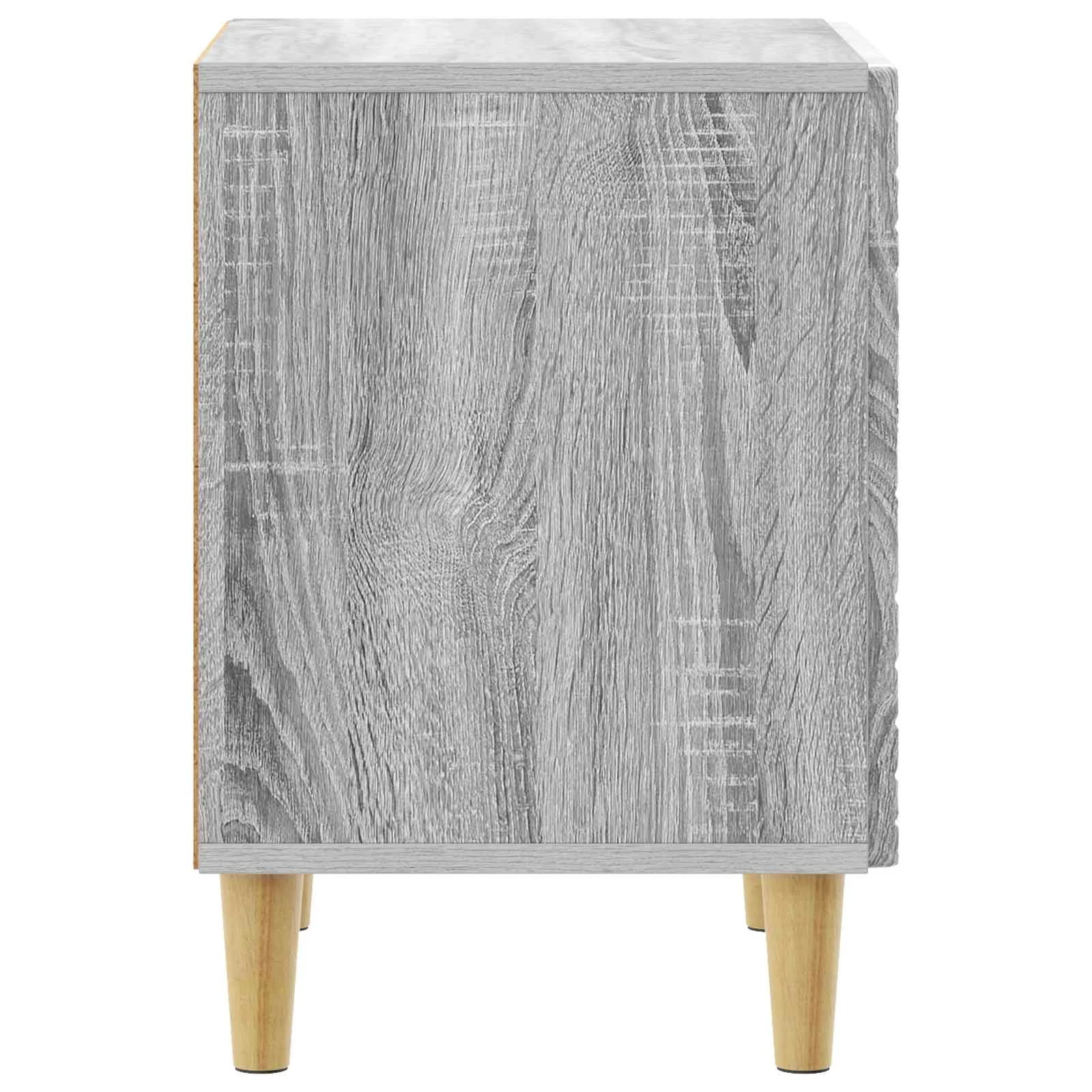 Nočna omarica 2 kos Siva Sonoma 43 x 34,5 x 50 cm - slika 7