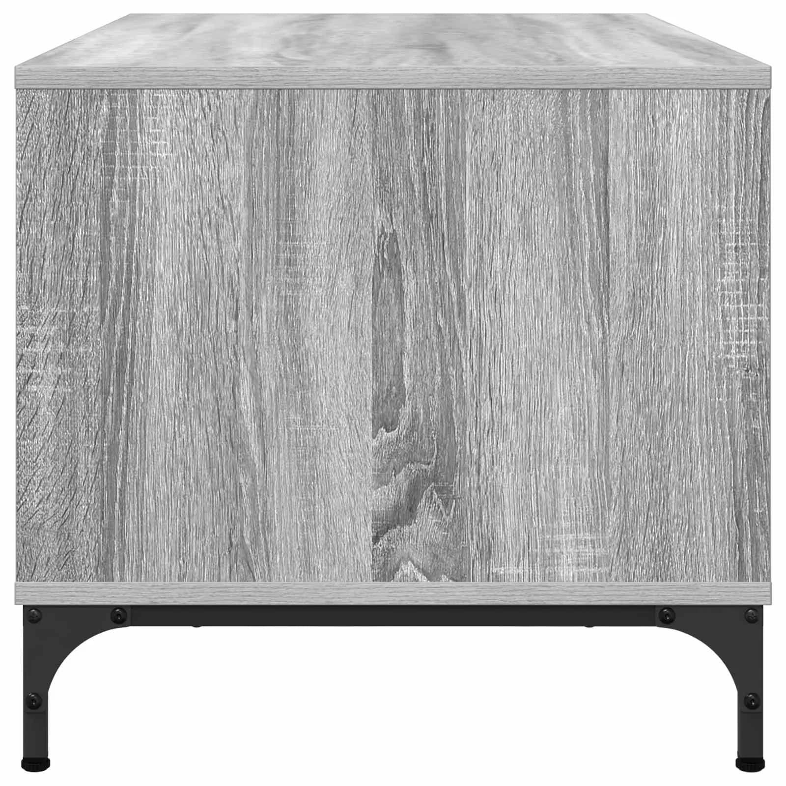 Klubska miza Siva Sonoma 90 x 49 x 46 cm Inženirski les - slika 7