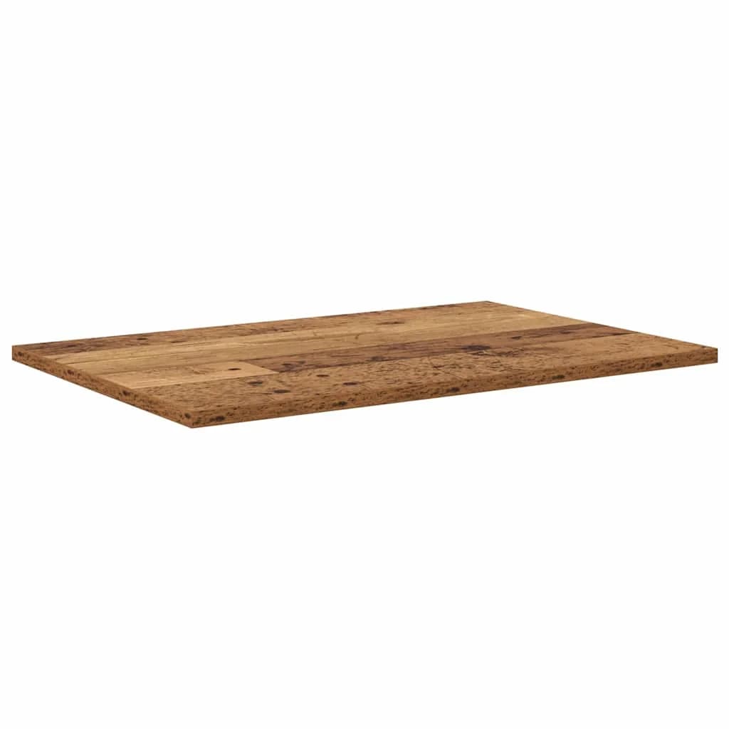 Polica za knjige 3 nivojev 4 kos 60 x 40 x 1,5 cm Rjava - slika 5