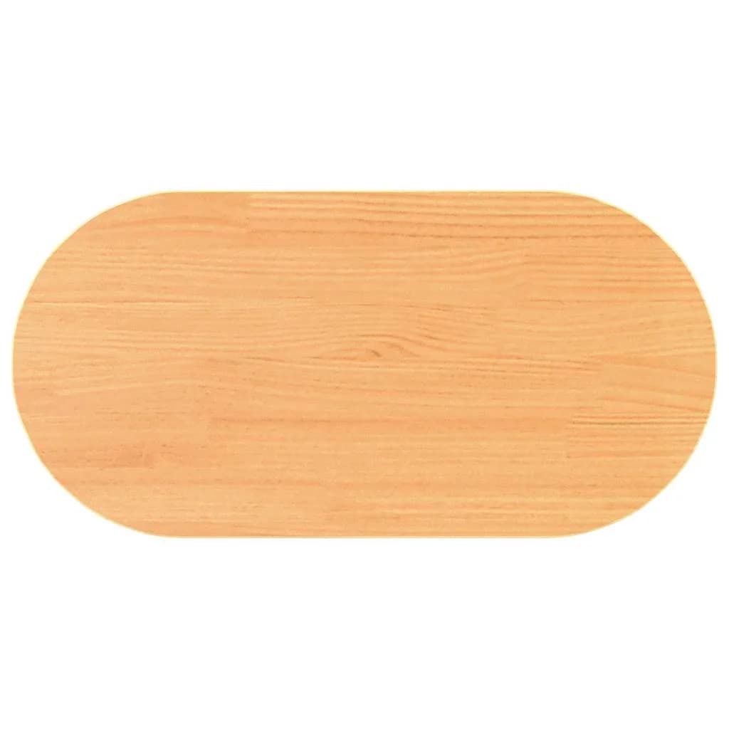 Klubska miza Voskast rjav 80 x 39,5 x 35 cm Trden borov les - slika 9