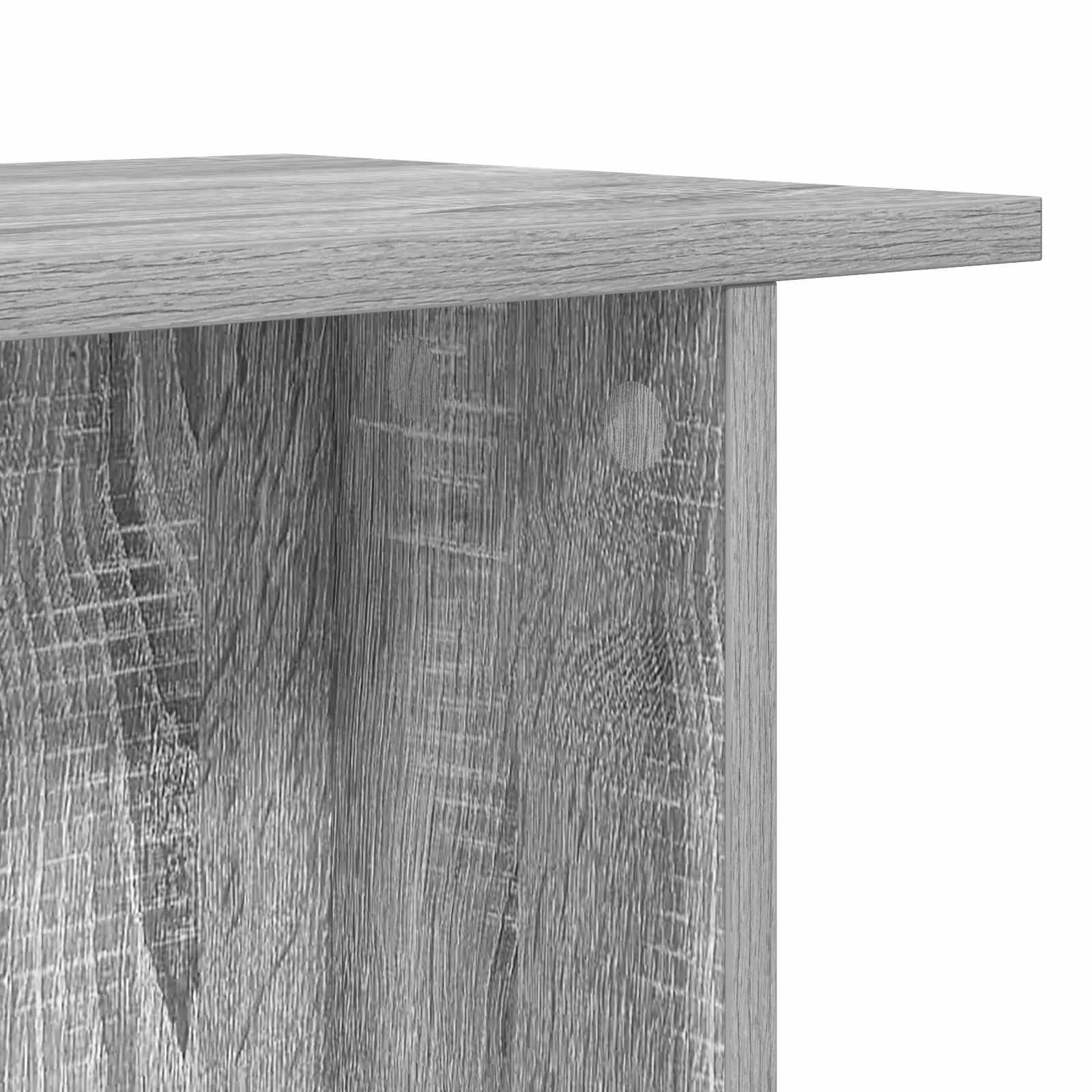 Klubska miza 2 kos Siva Sonoma 40 x 30 x 49 cm Inženirski les - slika 9