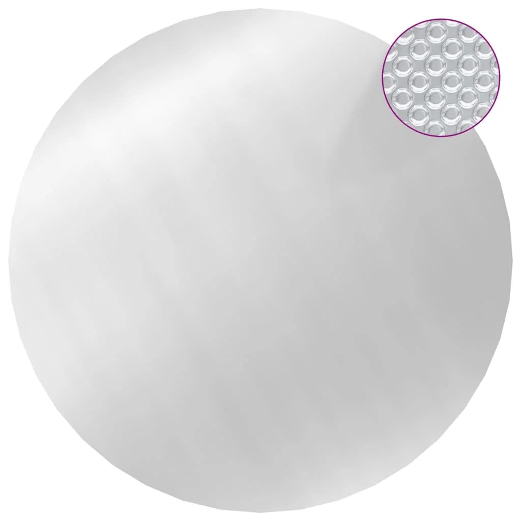 Pokrivalo za bazen srebrno 488 cm PE - slika 2