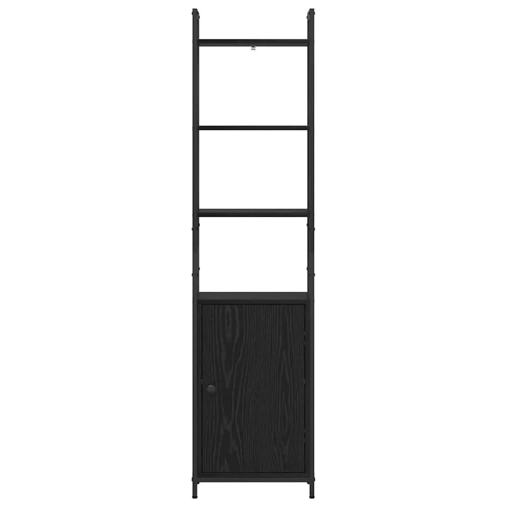 Knjigovni omar 6 nivojev 40 x 24 x 161 cm Inženirski les - slika 6