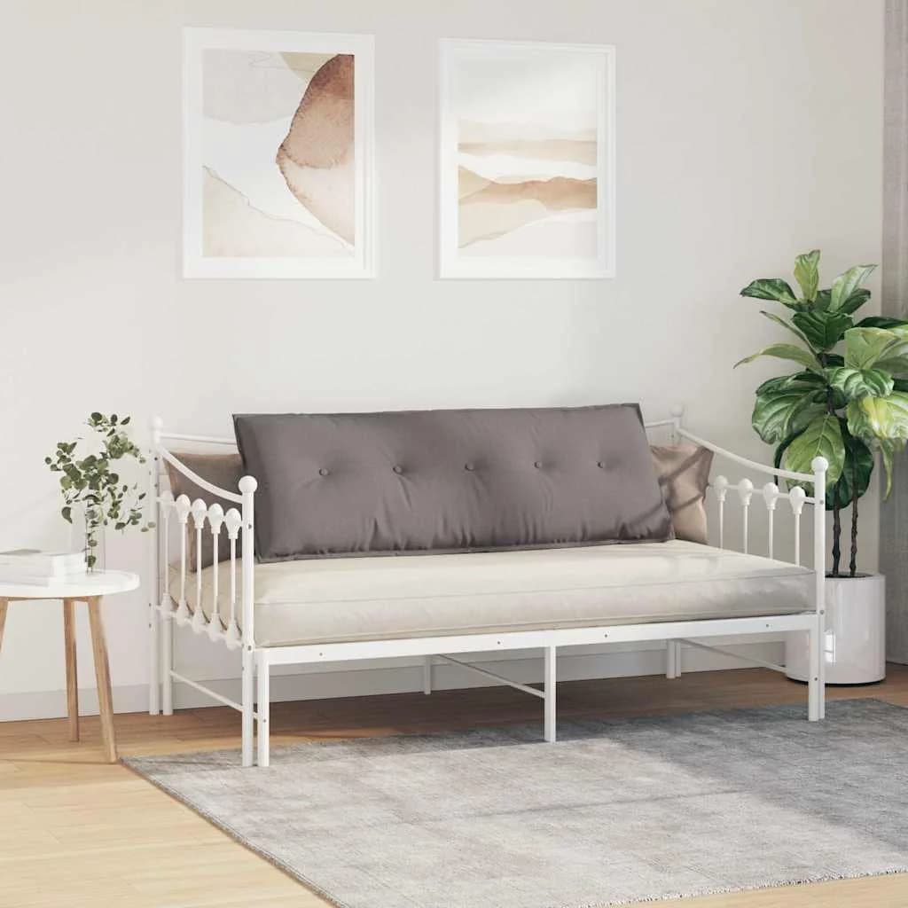 Poglavni vzglavnik Taupe 140 x 19 x 50 cm blago - slika 4