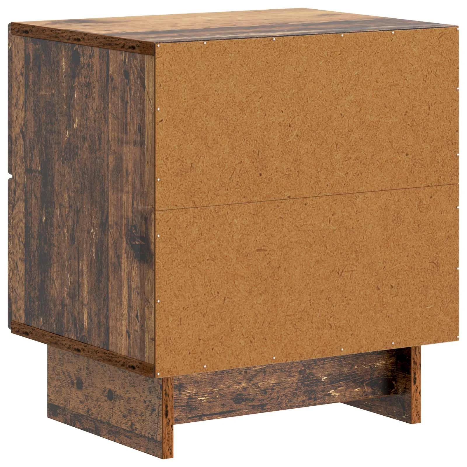Nočna omarica 2 kos Star les 43 x 34,5 x 47,5 cm Inženirski les - slika 9