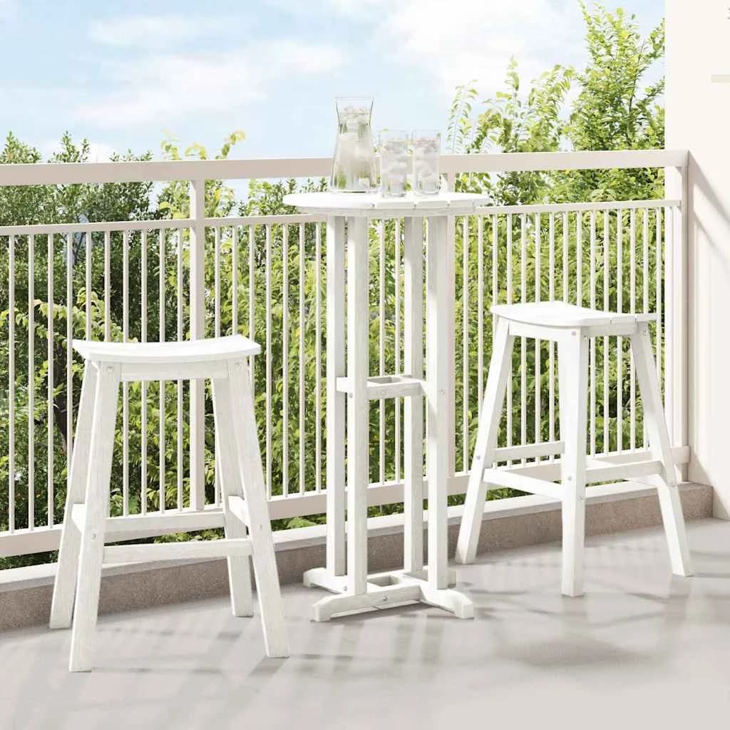 Barski stol 2 kos Bela 52 x 43 x 73,5 cm HDPE
