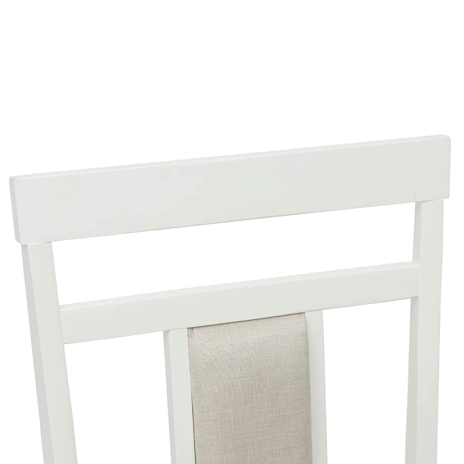Jedilni stol 2 kos Masivno gumovo les Bela 36 x 44,5 x 91,5 cm - slika 9