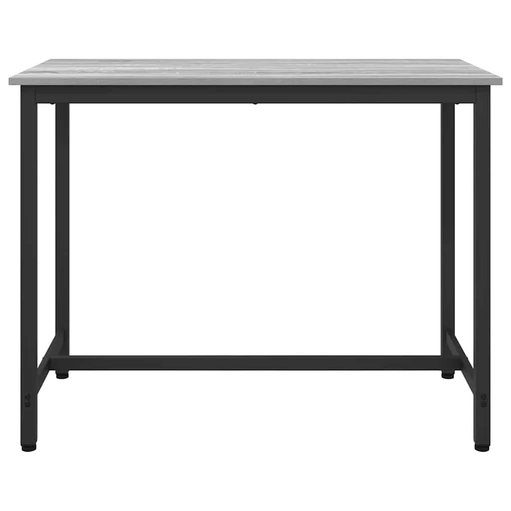 miza Siva Sonoma 100 x 50 x 76,5 cm Inženirski les in jeklo - slika 3