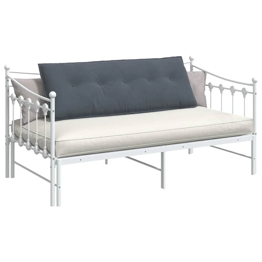Poglavni vzglavnik Temno siva 140 x 50 cm Žametna tkanina - slika 3