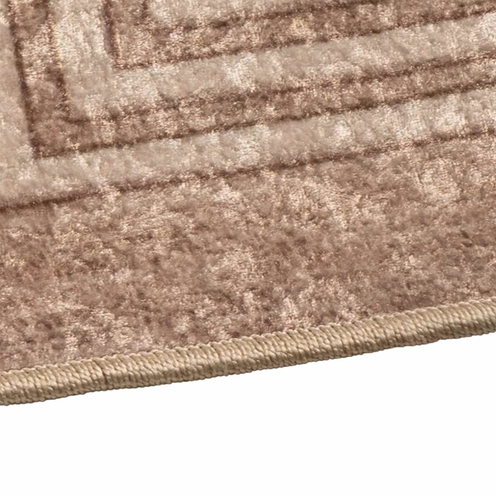 Preproga runner MARSA Bela 50 x 250 cm Poliester in PVC - slika 3