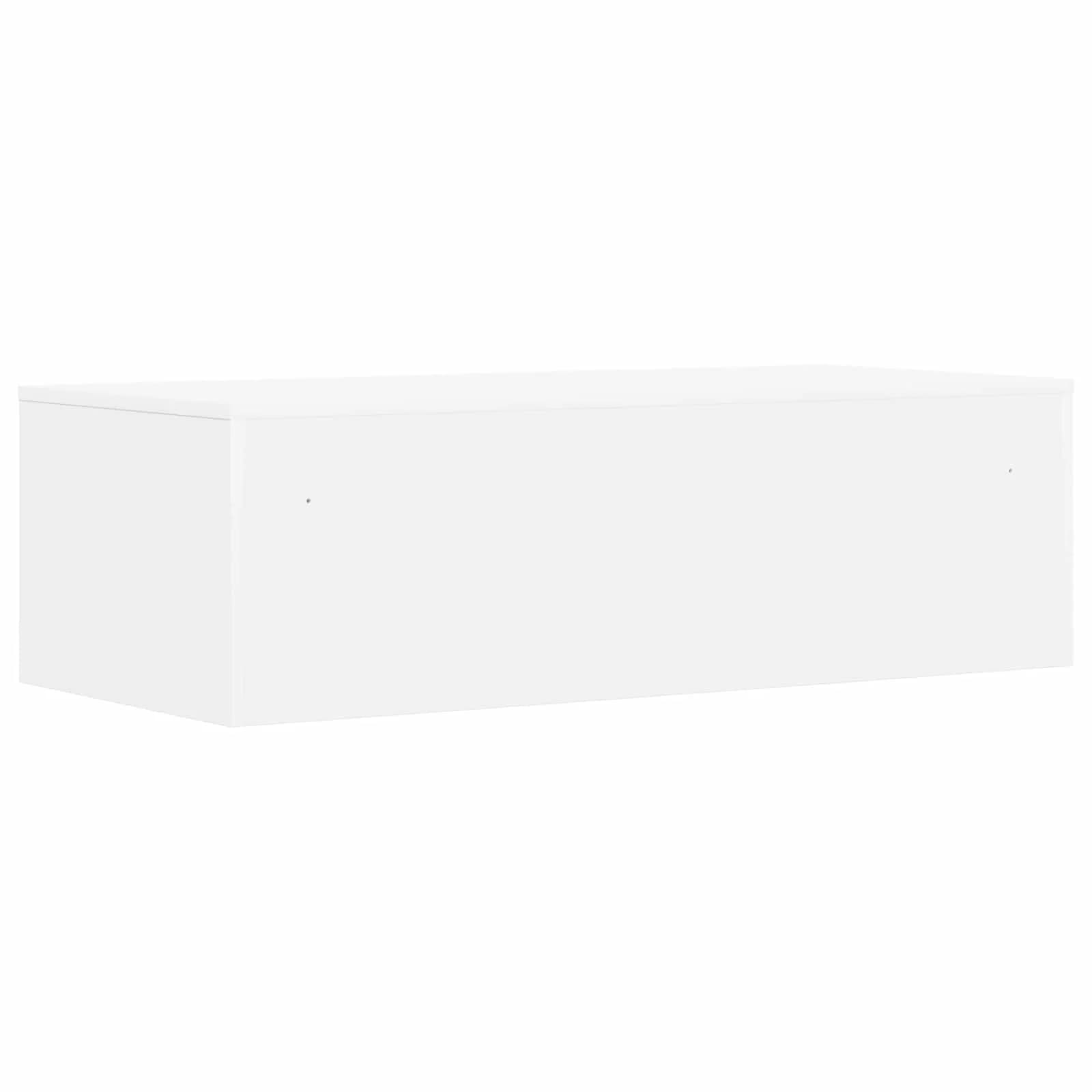 Stenska miza Bela Inženirski les 100 x 45 x 30 cm - slika 7