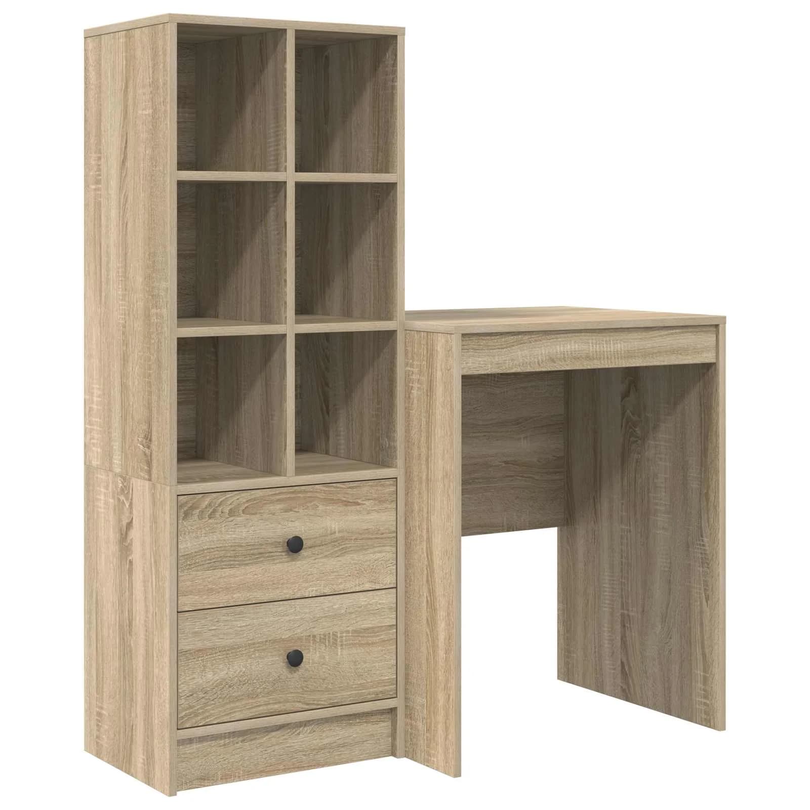 Miza Sonoma hrast 105,5 x 50 x 127 cm 2 kos - slika 2