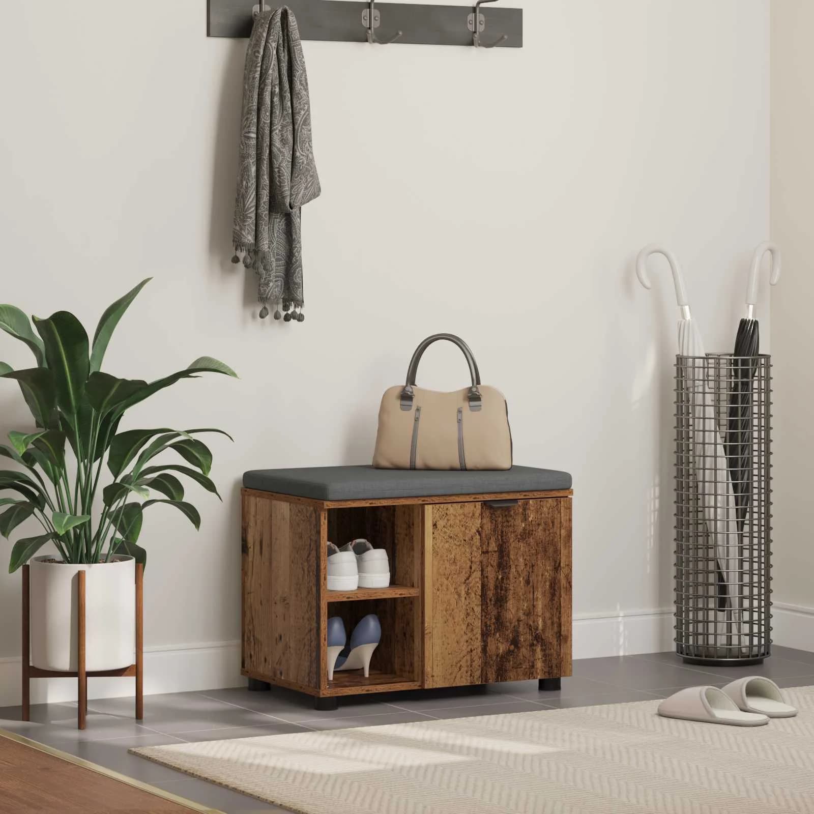 Haldna klop Star les 60 x 38 x 46 cm Oblikovan Les in Tkanina