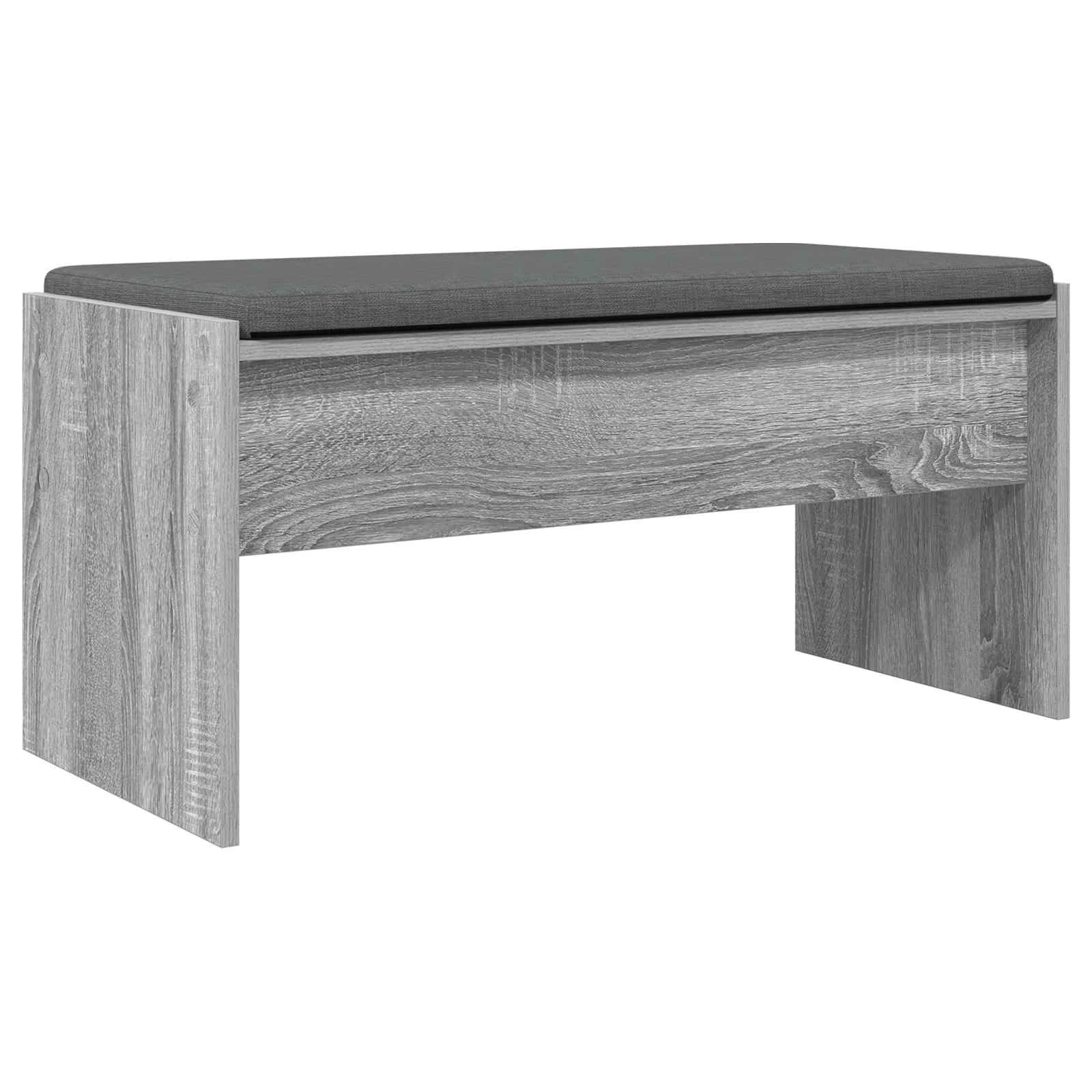 Haldna klop z blazino Siva Sonoma 83 x 38 x 40 cm - slika 7