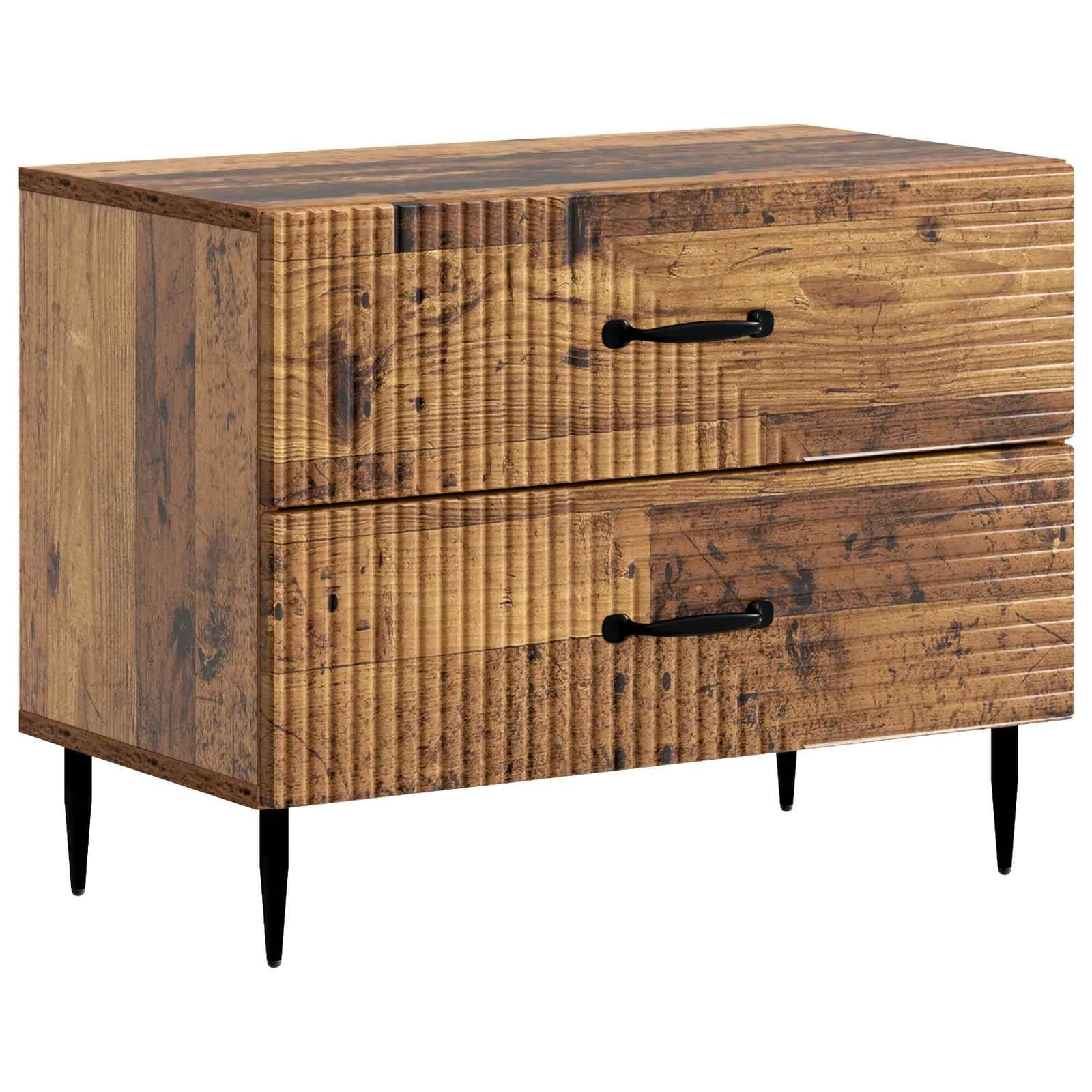 Nočna omarica Star les 62 x 34,5 x 47,5 cm Inženirski les - slika 2