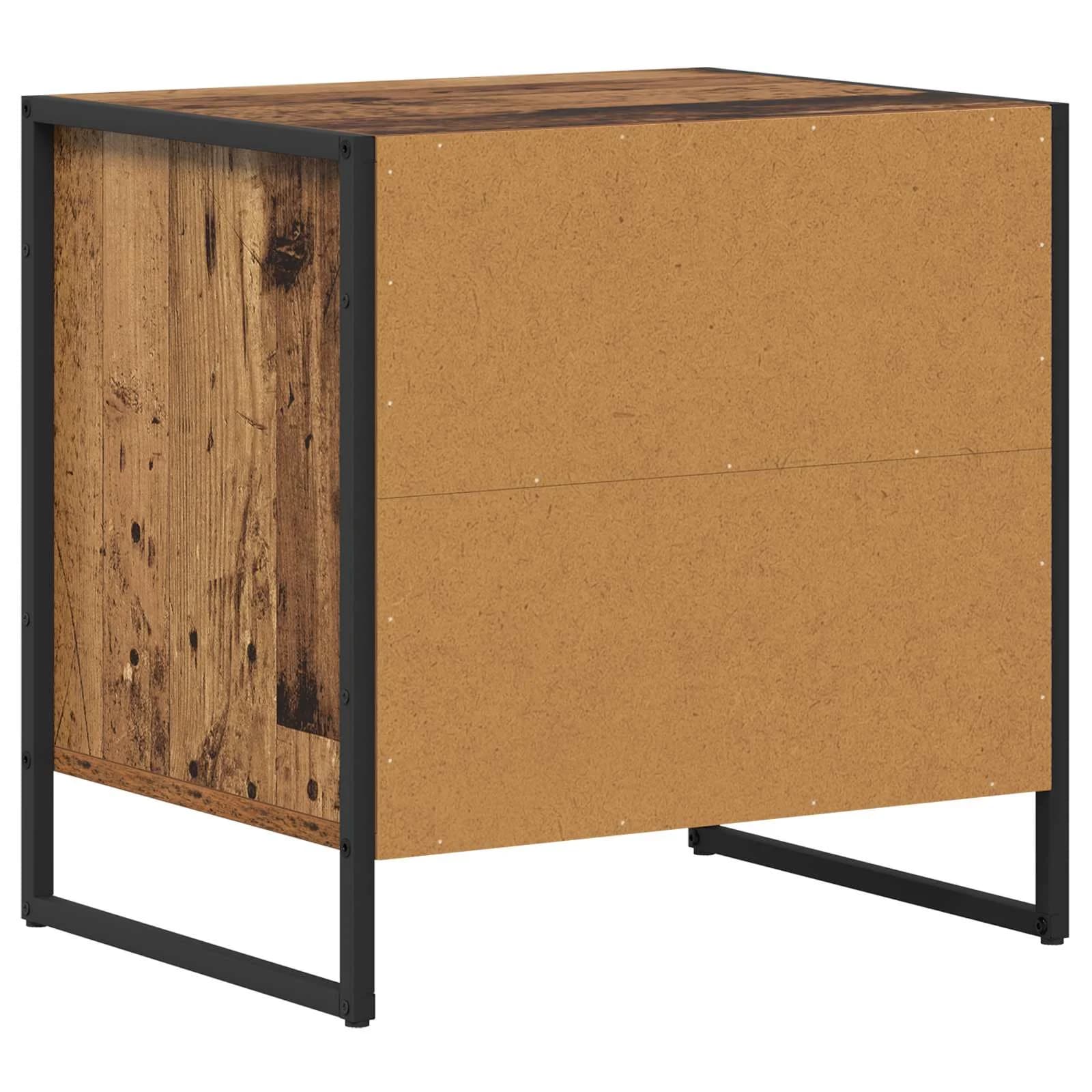 Nočna omarica Star les 50 x 39,5 x 50 cm Inženirski les - slika 7