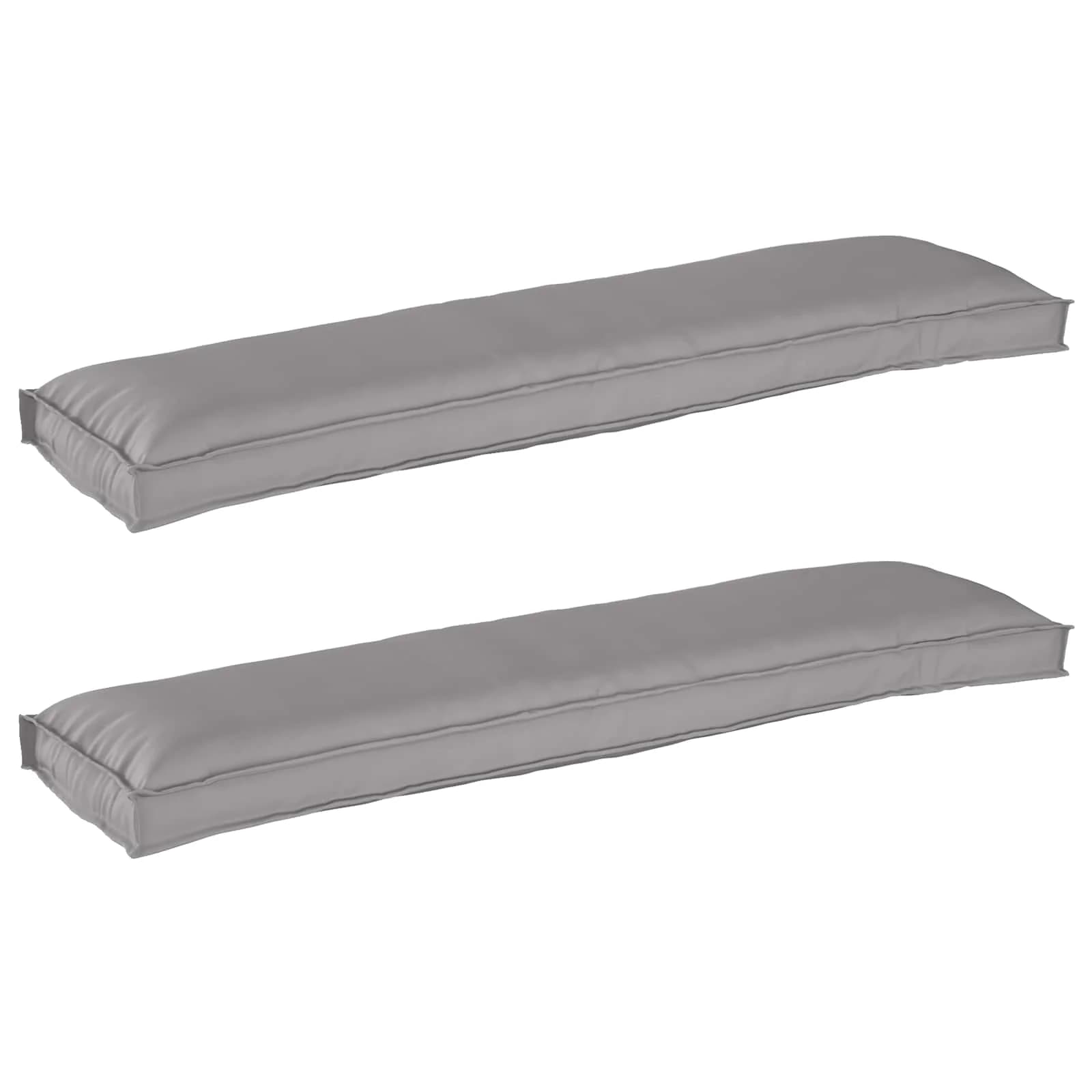 Set blazin za palete 2 kos Oxford blago Siva 150 x 40 x 8 cm