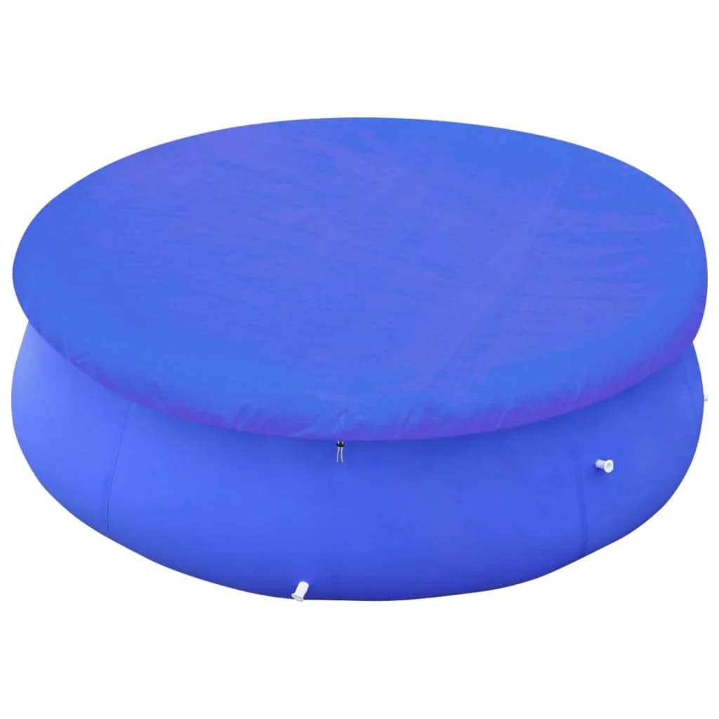 Pokrivalo za bazen PE okroglo 2 kosa 460 cm 90 g/m² - slika 3