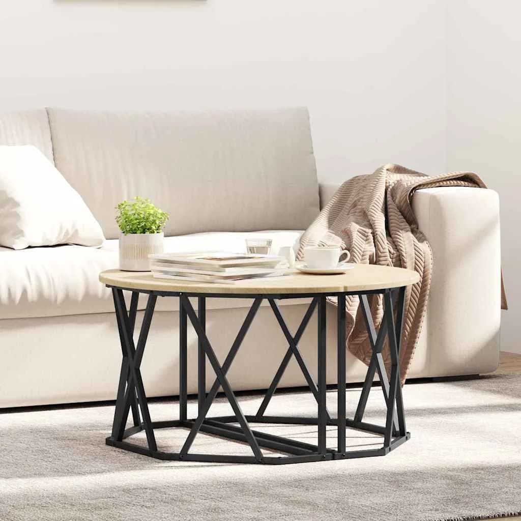 Klubska miza Sonoma hrast 80 x 80 x 42 cm