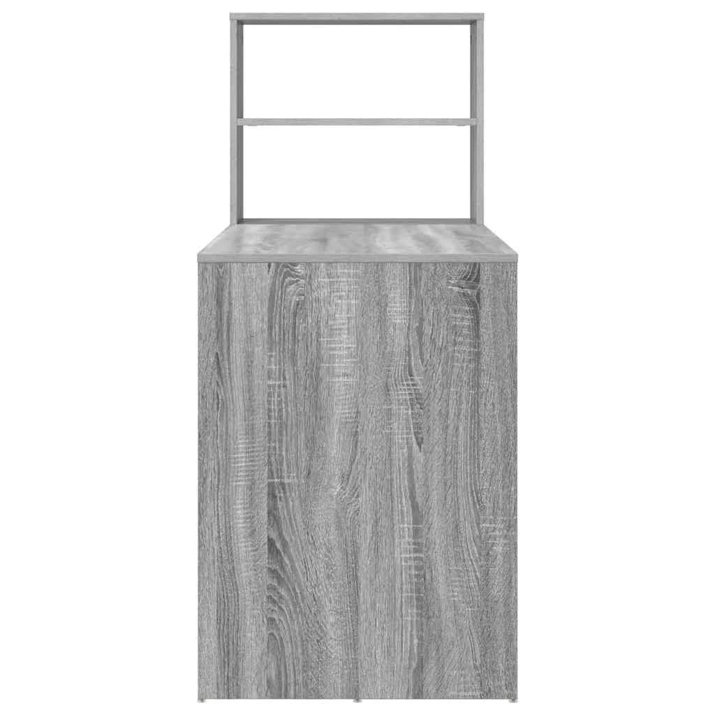 Miza Siva Sonoma Inženirski les 113 x 54 x 120 cm - slika 6
