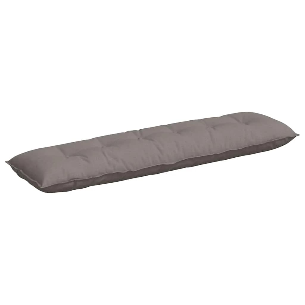 Poglavni vzglavnik Taupe 180 x 19 x 50 cm blago - slika 2