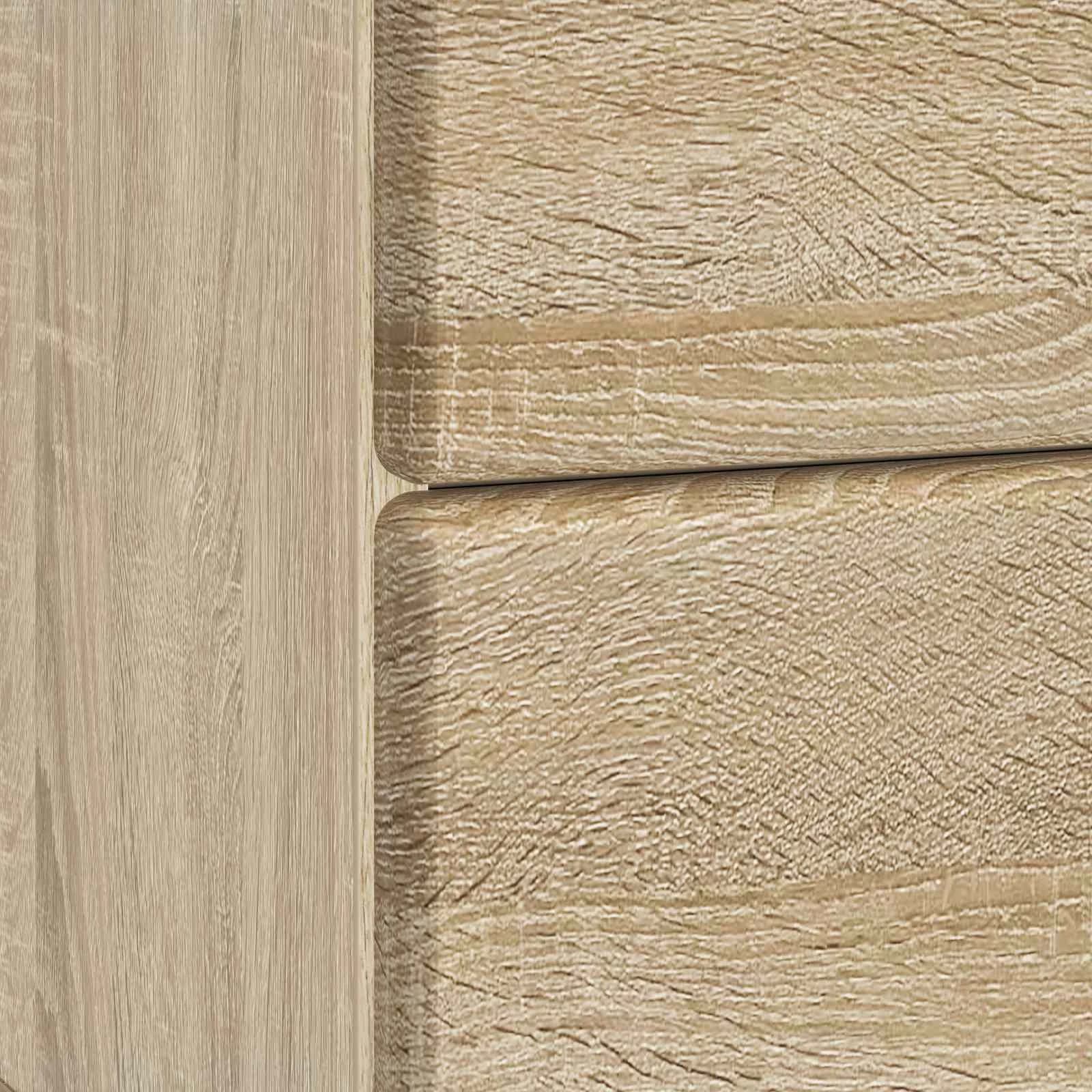 Nočna omarica Sonoma hrast 43 x 34,5 x 47,5 cm Inženirski les - slika 8