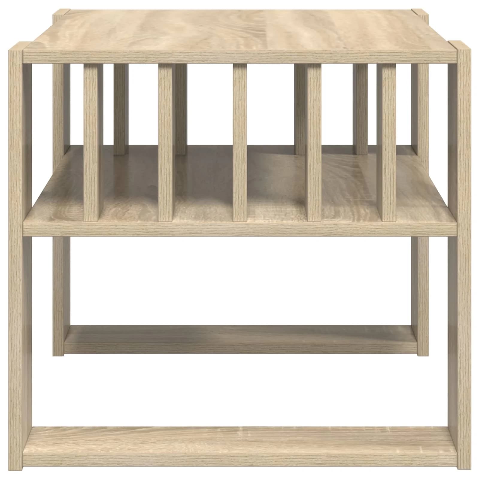 Klubska miza Sonoma hrast 66 x 49,5 x 45 cm Inženirski les - slika 6