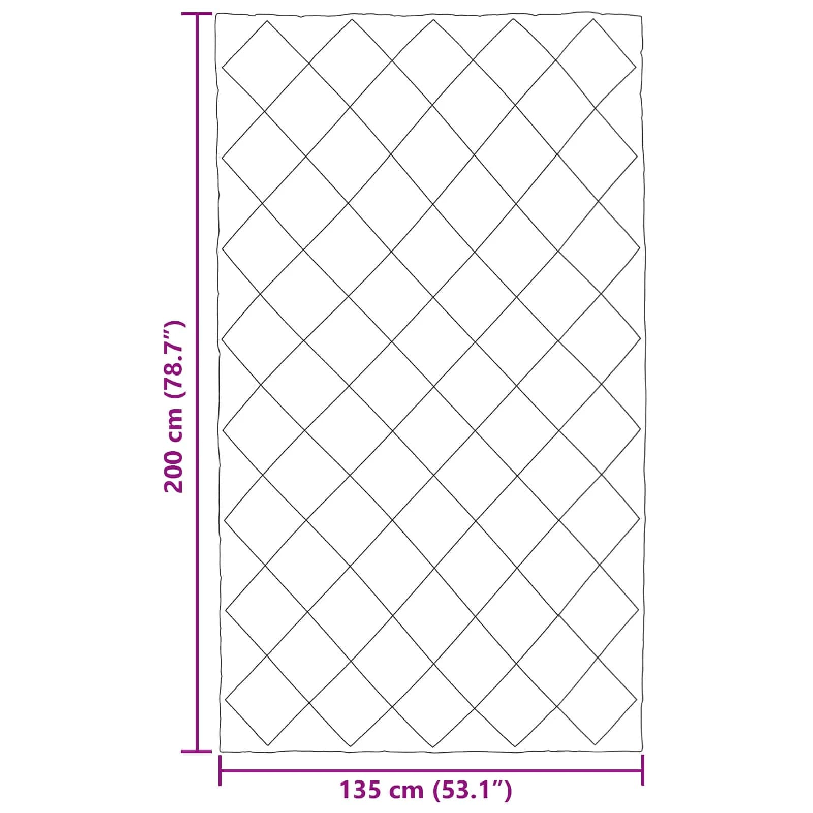 Zimska posteljnina 135 x 200 cm 450 gsm Taupe - slika 10