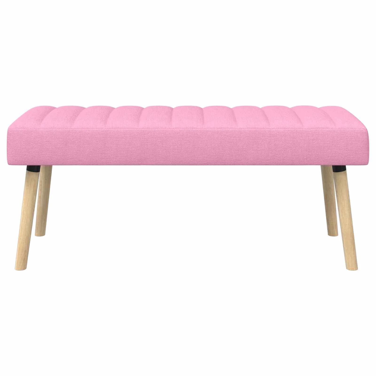 Bench z kanalnim oblazinjenjem Roza 110 x 40 x 46 cm Blago - slika 5