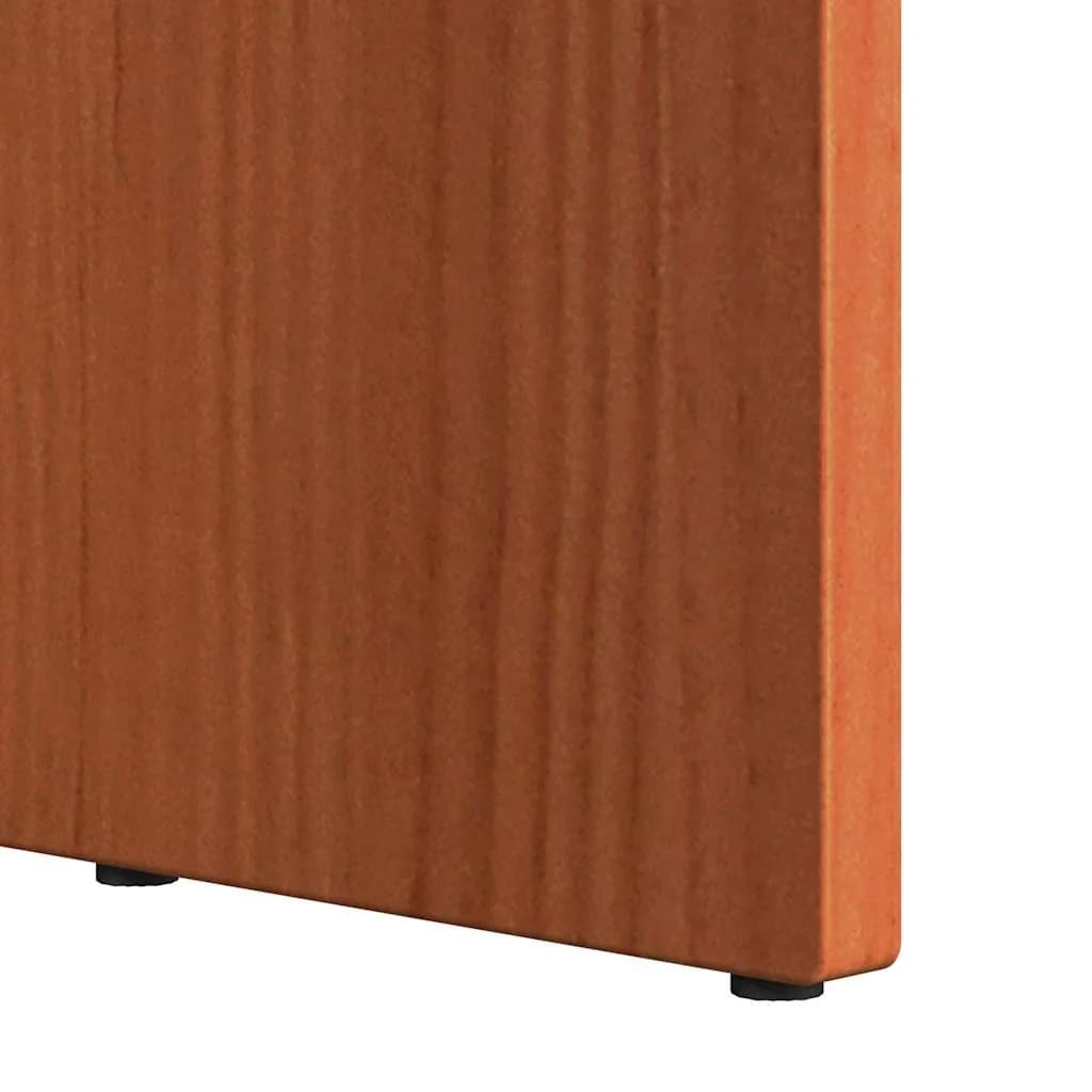 Klubska miza Voskast rjav 50 x 50 x 35 cm Trdna borovina - slika 11