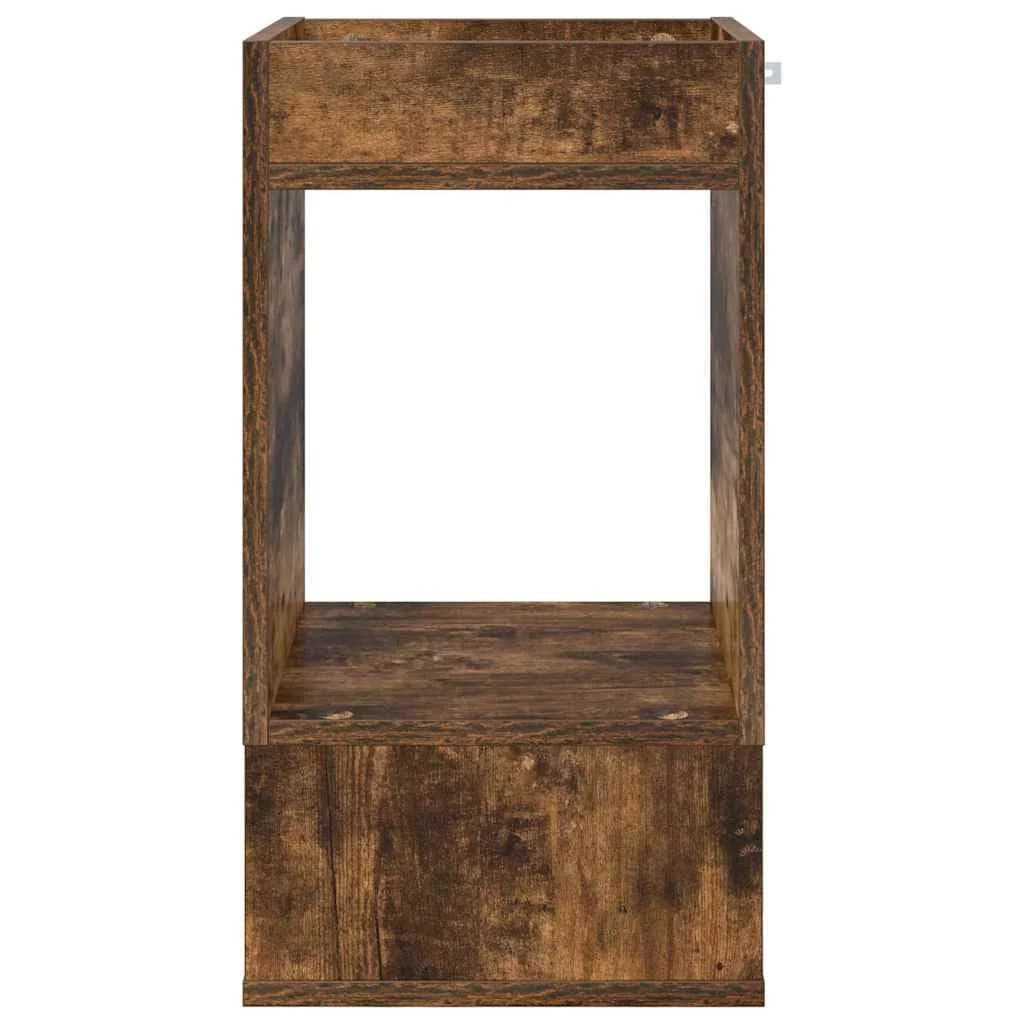 Stranska miza 2 kos Dimljeni oreh 30 x 30 x 56 cm - slika 6