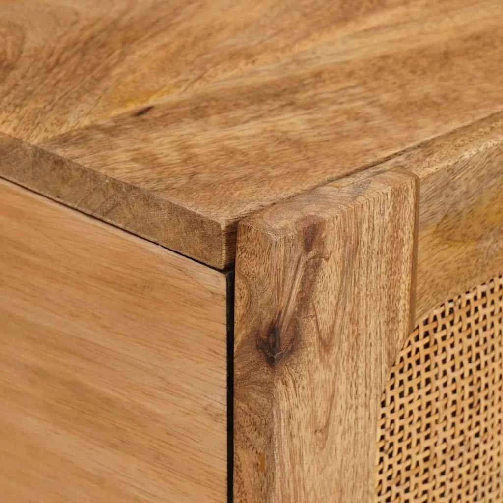 Klubska miza Umetni hrast 100 x 54 x 40 cm Masiven les manga - slika 6