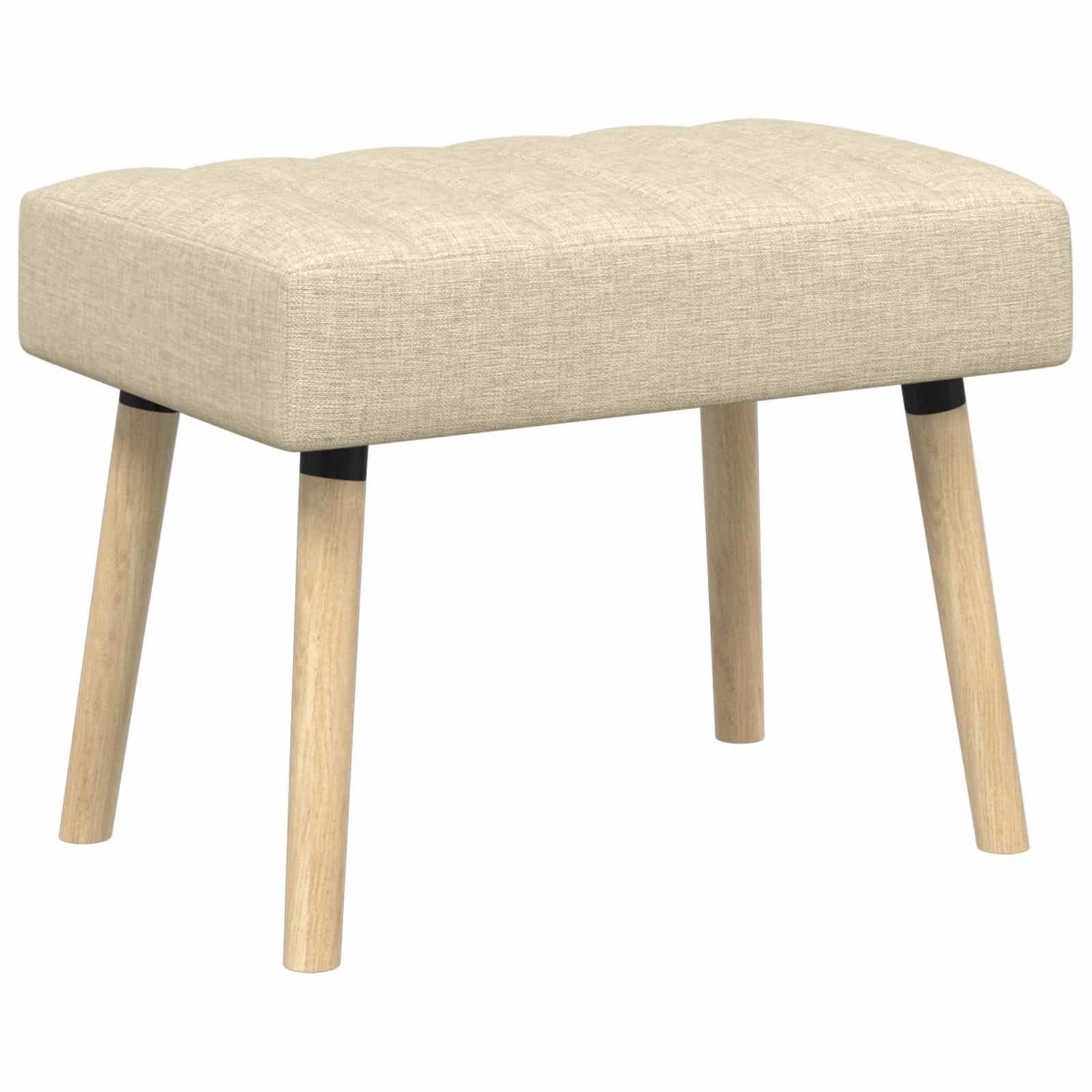 Bench z kanalnim oblazinjenjem Krem 60 x 40 x 45 cm Blago - slika 2